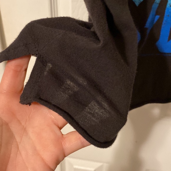 Chaser Neon AC/DC raw edge tank top - Picture 5 of 8